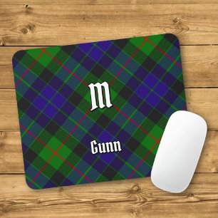 Ratón Alfombrilla de Clan Gunn Tartán