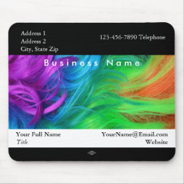 Ratón Alfombrilla de color promocional