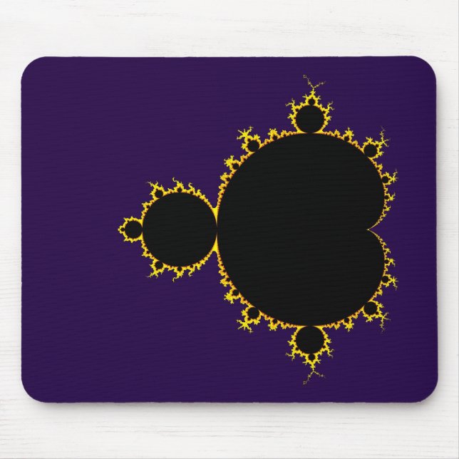 Ratón Alfombrilla de eclipse solar (Frente)