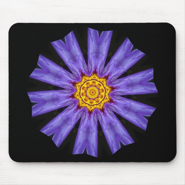 Ratón Alfombrilla de Flores (Frente)
