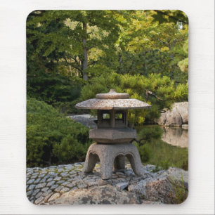 Ratón Alfombrilla de jardín japonés