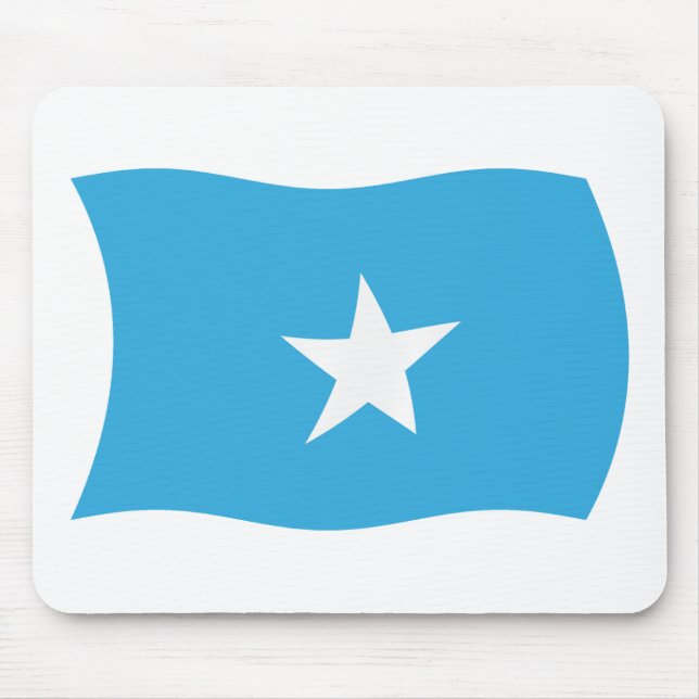 Ratón Alfombrilla de la bandera de Somalia (Frente)