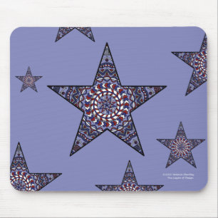 Ratón Alfombrilla de la estrella de la independencia