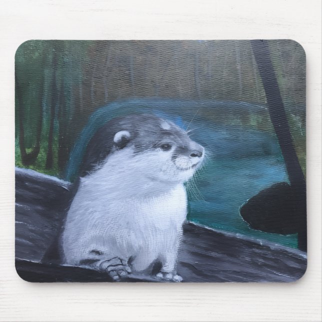 Ratón Alfombrilla de nutria de río (Frente)