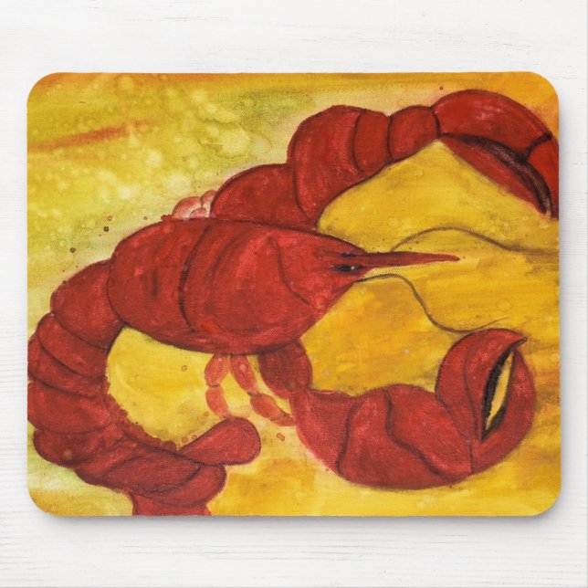 Ratón Alfombrilla de Red Lobster (Frente)