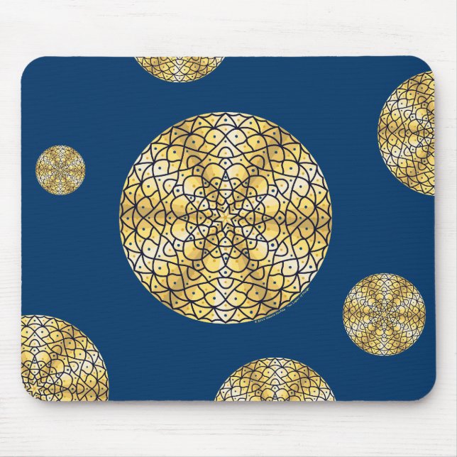 Ratón Alfombrilla de sol celestial (Frente)