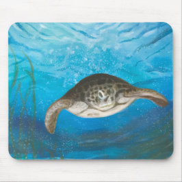 Ratón Alfombrilla de tortuga marina