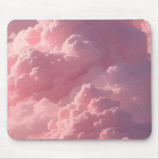 Ratón Alfombrilla estética de nubes rosadas soñadorasAlf