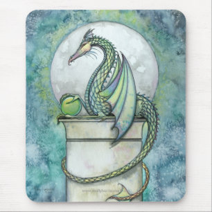Ratón Alfombrilla Green Dragon de Molly Harrison