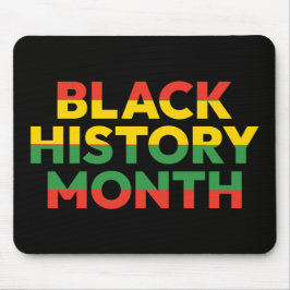 Ratón Alfombrilla Mes de la Historia Negra