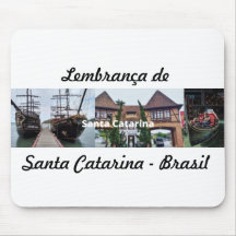 Alfombrilla recuerdo de Santa Catarina Brasil