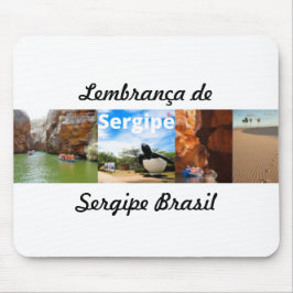 Ratón Alfombrilla recuerdo de Sergipe Brasil