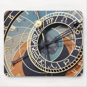 Ratón alfombrilla reloj astronómico de Praga