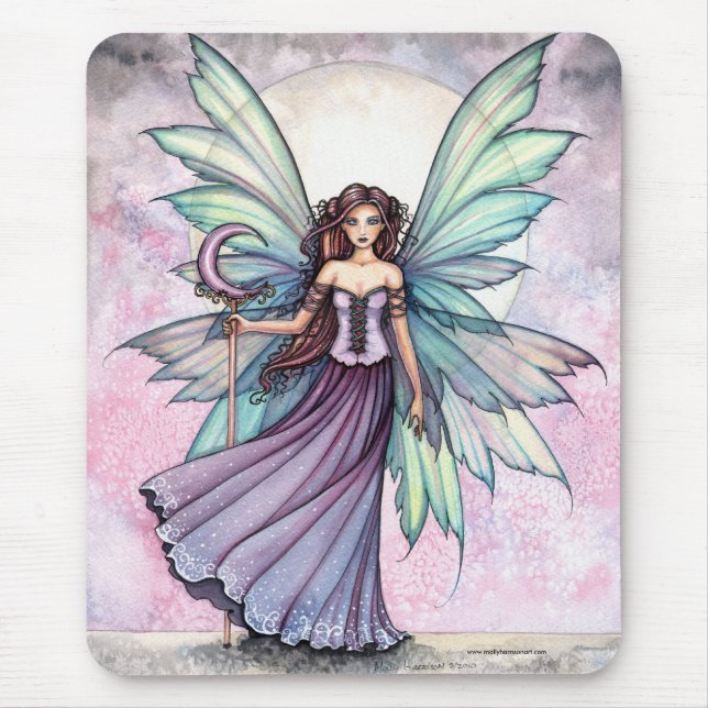 Ratón Alfombrilla Spring Fairy de Molly Harrison (Frente)