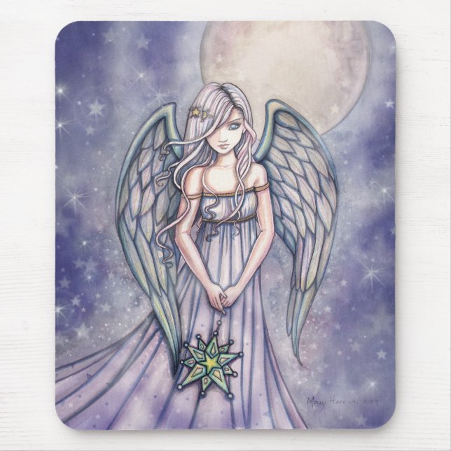 Ratón Alfombrilla Sweet Angel de Molly Harrison (Frente)