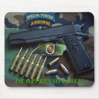 Ratón alfombrilla veterano de las fuerzas especiales 5th