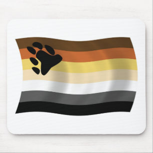 Ratón Bandera de la Hermandad del Oso Alfombrilla para r