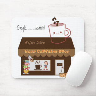 Ratón Coffee House Mug Bean Mouse Pad! Alfombrilla de ra