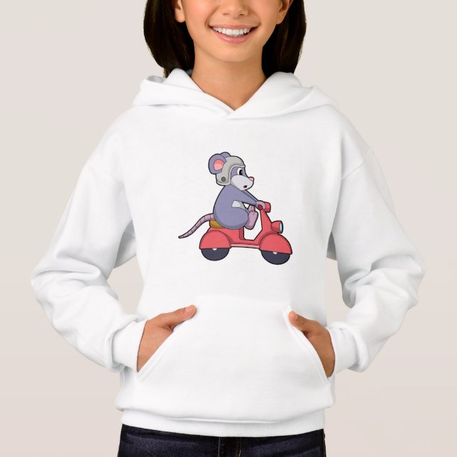 Ratón como motociclista con Scooter.PNG (Anverso)