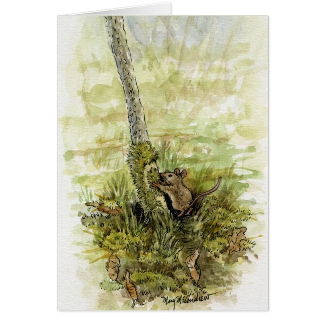 Ratón con el musgo (Frente)