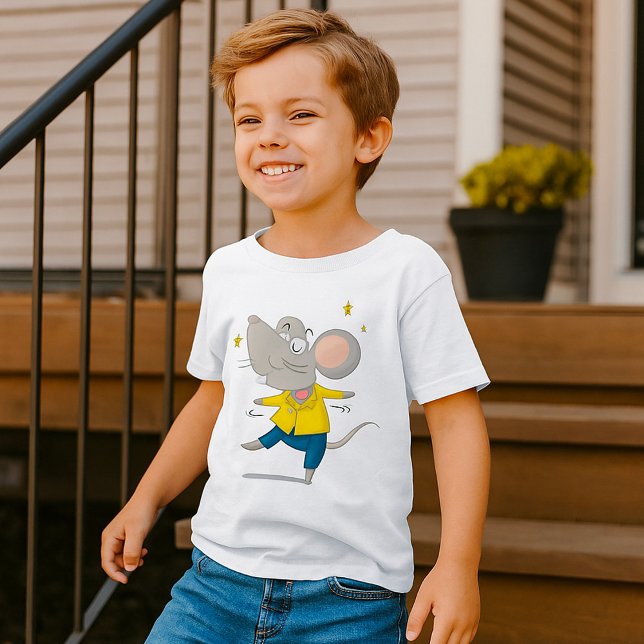 Ratón De Baile En Camiseta Amarilla (Subido por el creador)