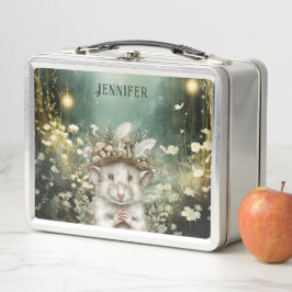 Ratón de bosque encantado personalizado