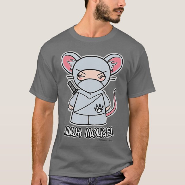 ¡Ratón de Ninja! Camiseta (Anverso)