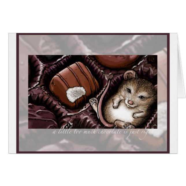 Ratón en la caja de chocolate (Anverso (Horizontal))