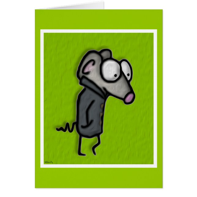 Ratón en una llave (Frente)