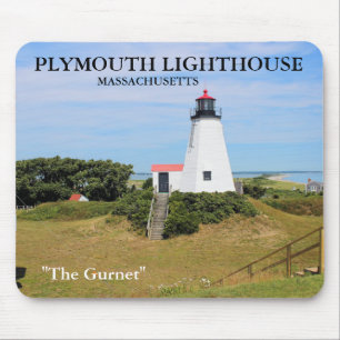 Ratón Faro de Plymouth, "The Gurnet", MA Alfombrilla par