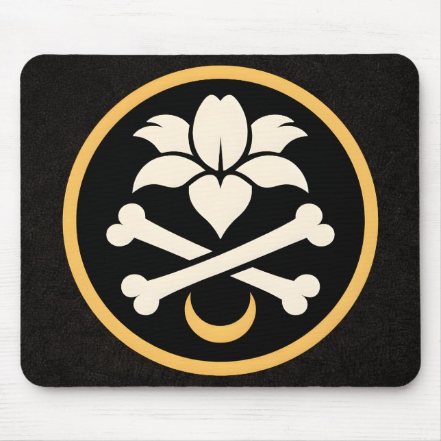 Ratón Logo de Botanic & Bone Studio | Alfombrilla de rat (Frente)