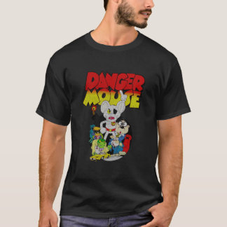 Ratón peligroso - camiseta esencial vintage