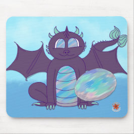 Ratón Piedras preciosas y dragones Alfombrilla de octubr
