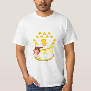 Ratón Primer cumpleaños Fiesta camiseta