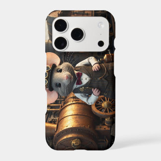 Ratón y tren de vapor