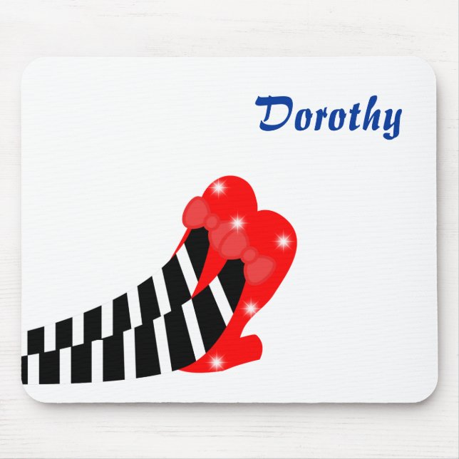 Ratón Zapatos rojos de rubí de Oz en la alfombrilla del  (Frente)