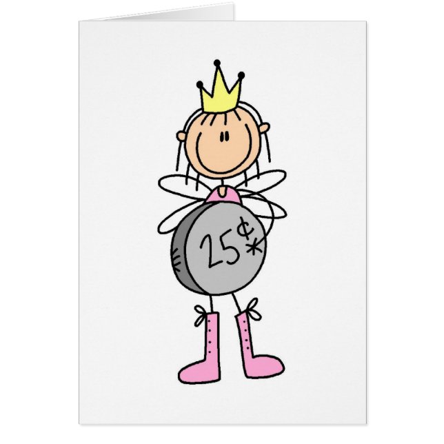 Ratoncito Pérez que da a algunos la tarjeta del (Frente)