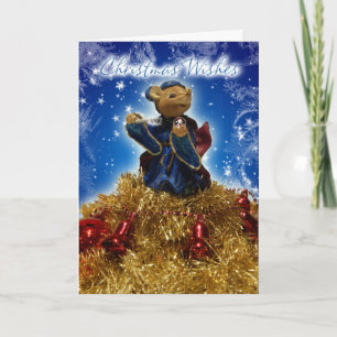 Ratones De navidad Sobre Tinsel, Bellas Y Baudible