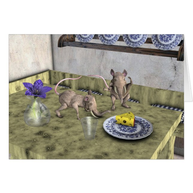 Ratones elefantes dulces (Anverso (Horizontal))