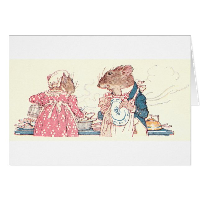 Ratones que hacen platos (Anverso (Horizontal))