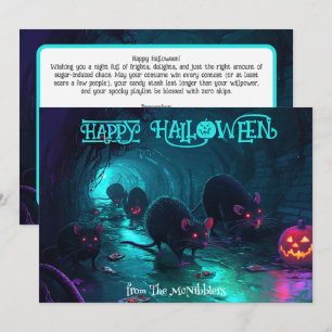 Rats 'n' Jack: Tarjeta de Halloween con menos espe