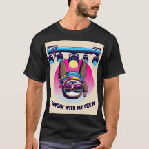 Rave Sloth - Luces Camiseta