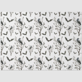 Raven Bat Halloween regalo Papel de envoltura