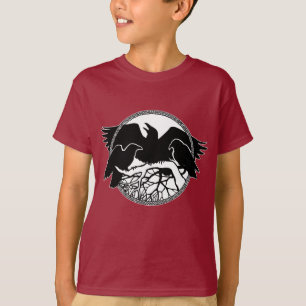 Raven Camisetas de niños/camisetas de niños de art