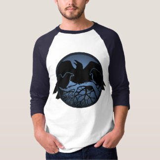 Raven Camisetas Raven Bird Art Baseball Jersey