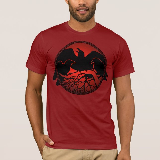 Raven Camisetas Raven Guay Crow Crow Wild Bird (Anverso)
