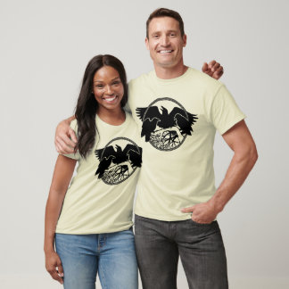 Raven Camisetas Raven Organic Crow Bird Crow Art T