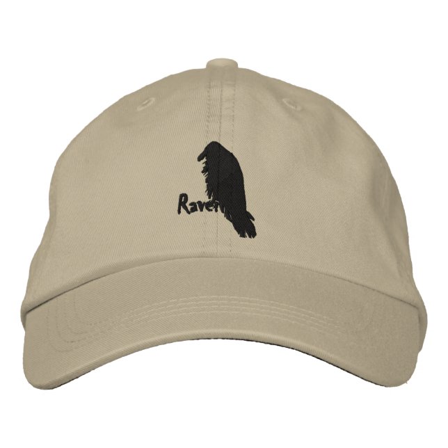 Raven con bordado en Gorra Raven (Anverso)