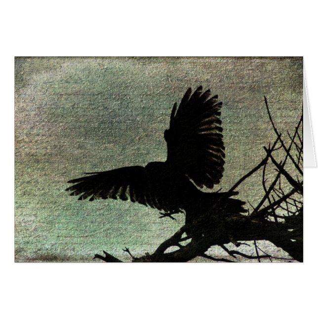 Raven de Poe (Anverso (Horizontal))