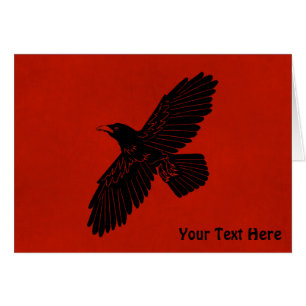 Raven en rojo